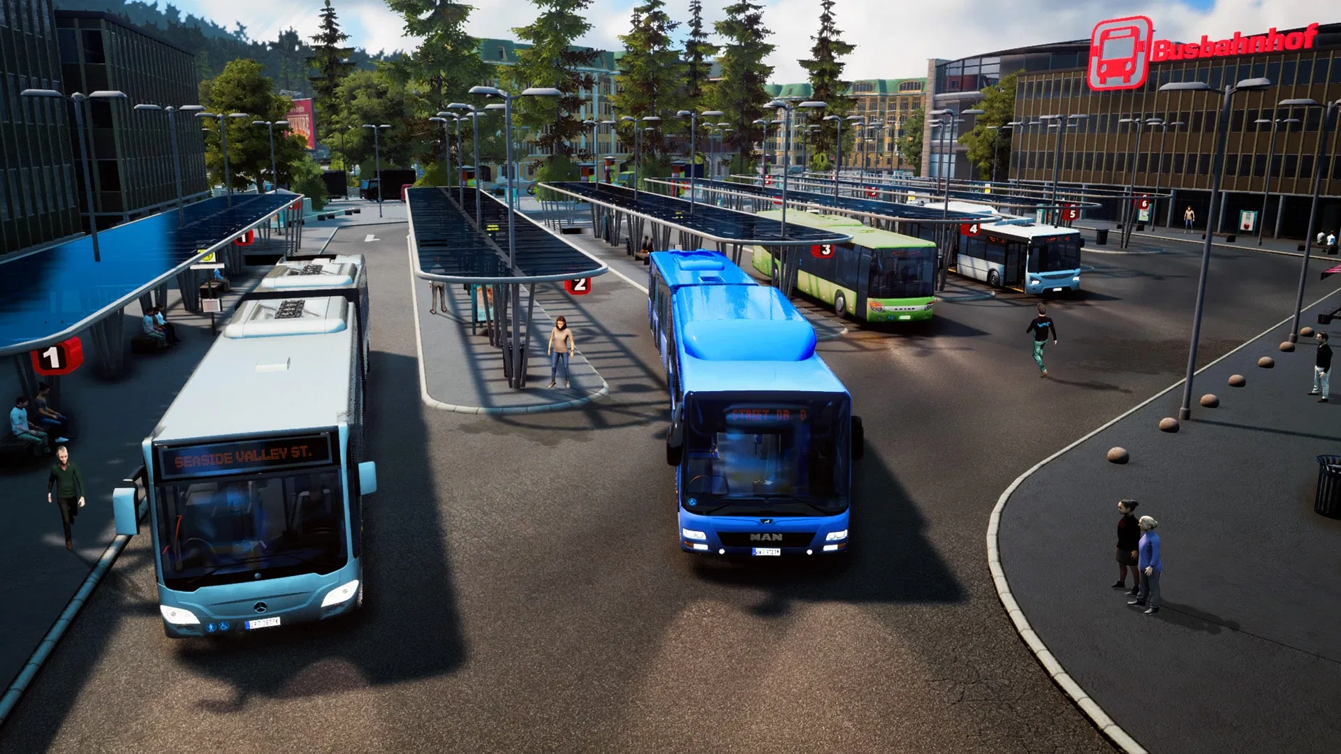 Bus Simulator — скриншот