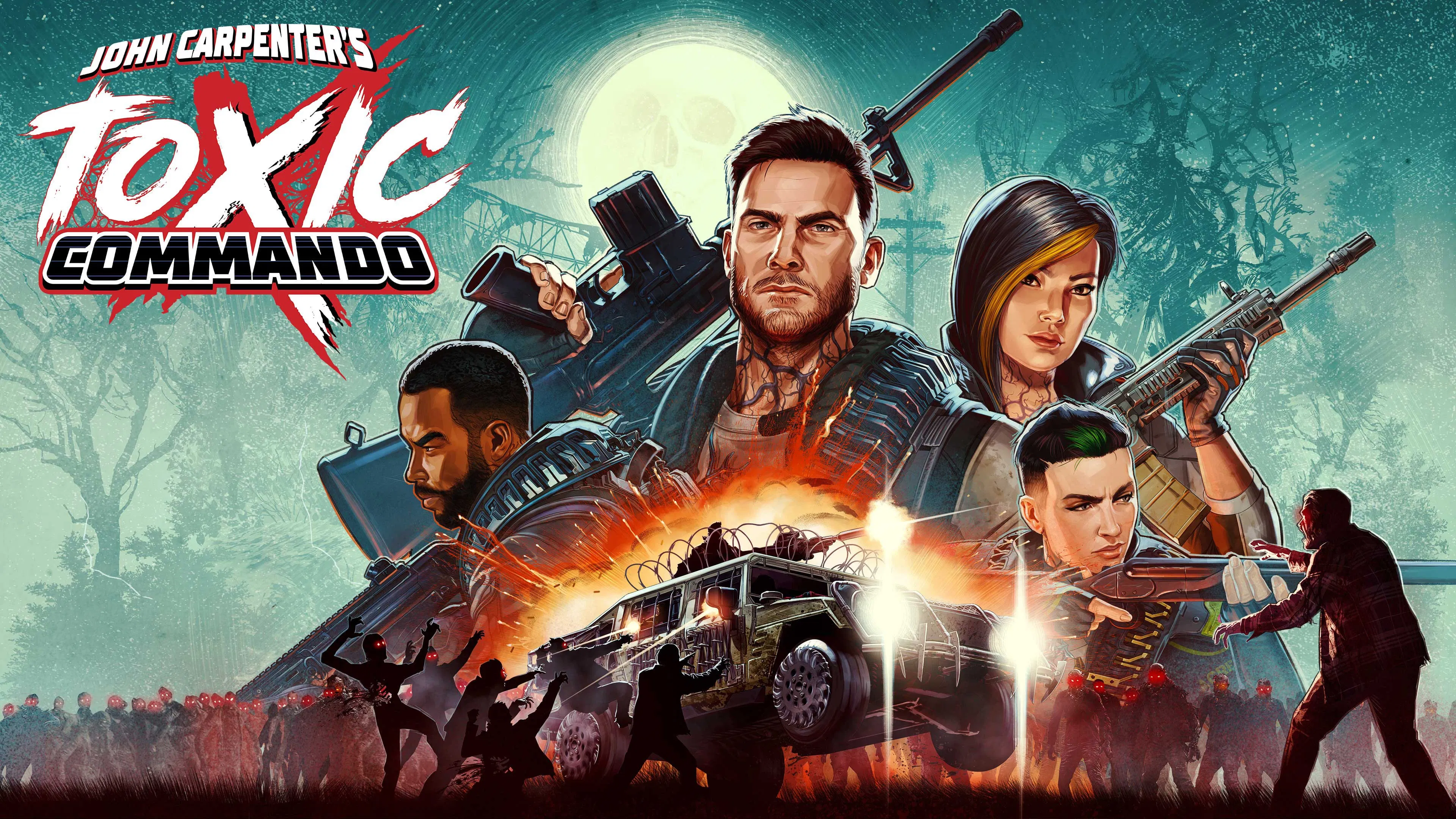 Обложка игры John Carpenter’s Toxic Commando для PS5