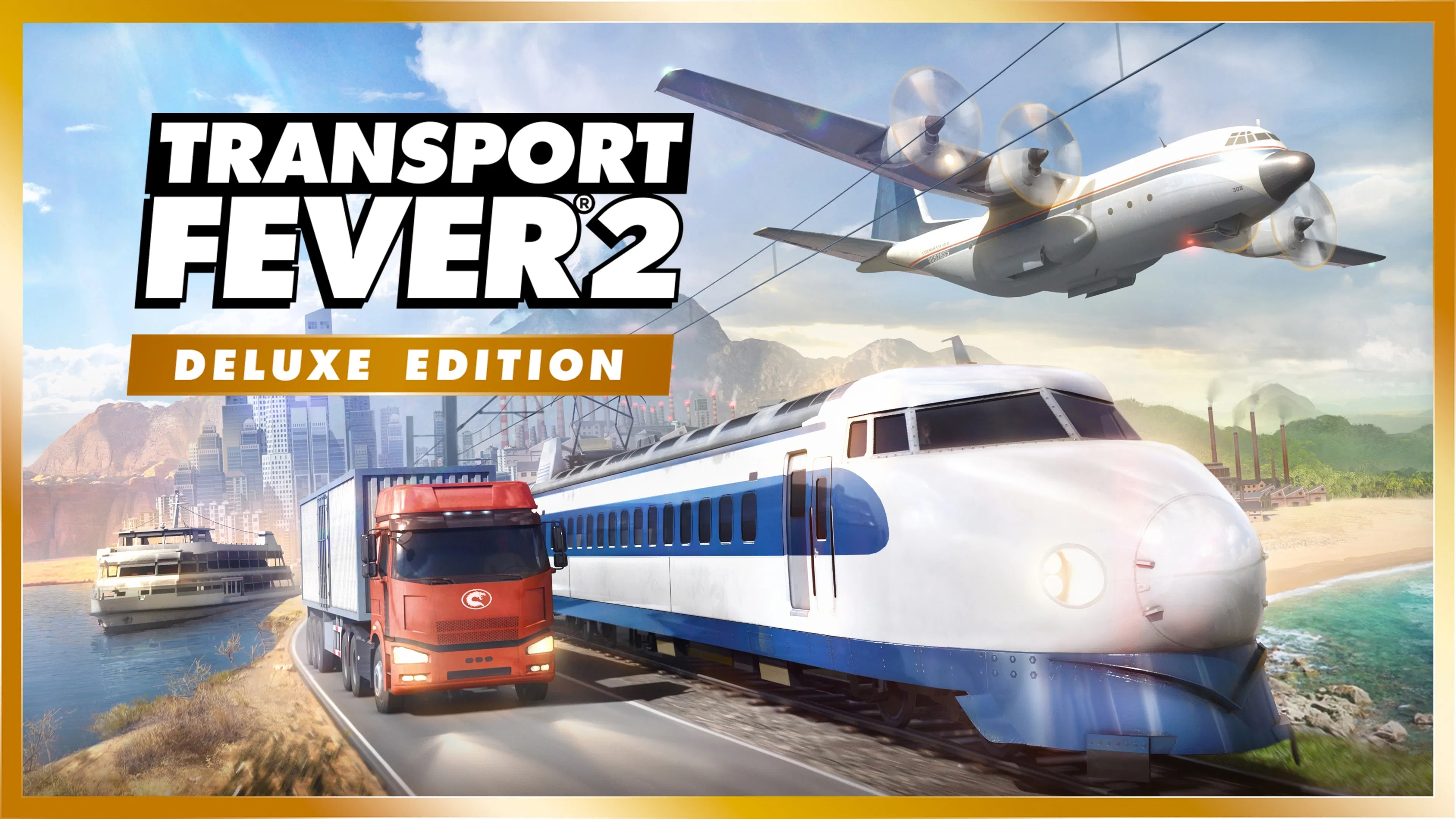Transport Fever 2 - Deluxe Edition — скриншот