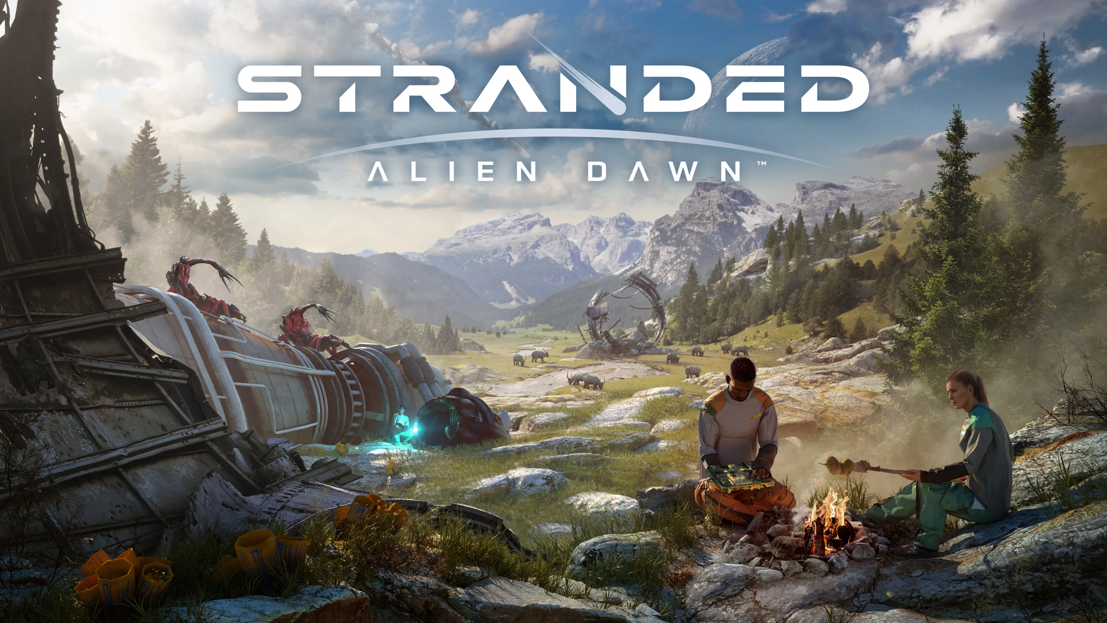 Stranded: Alien Dawn — скриншот