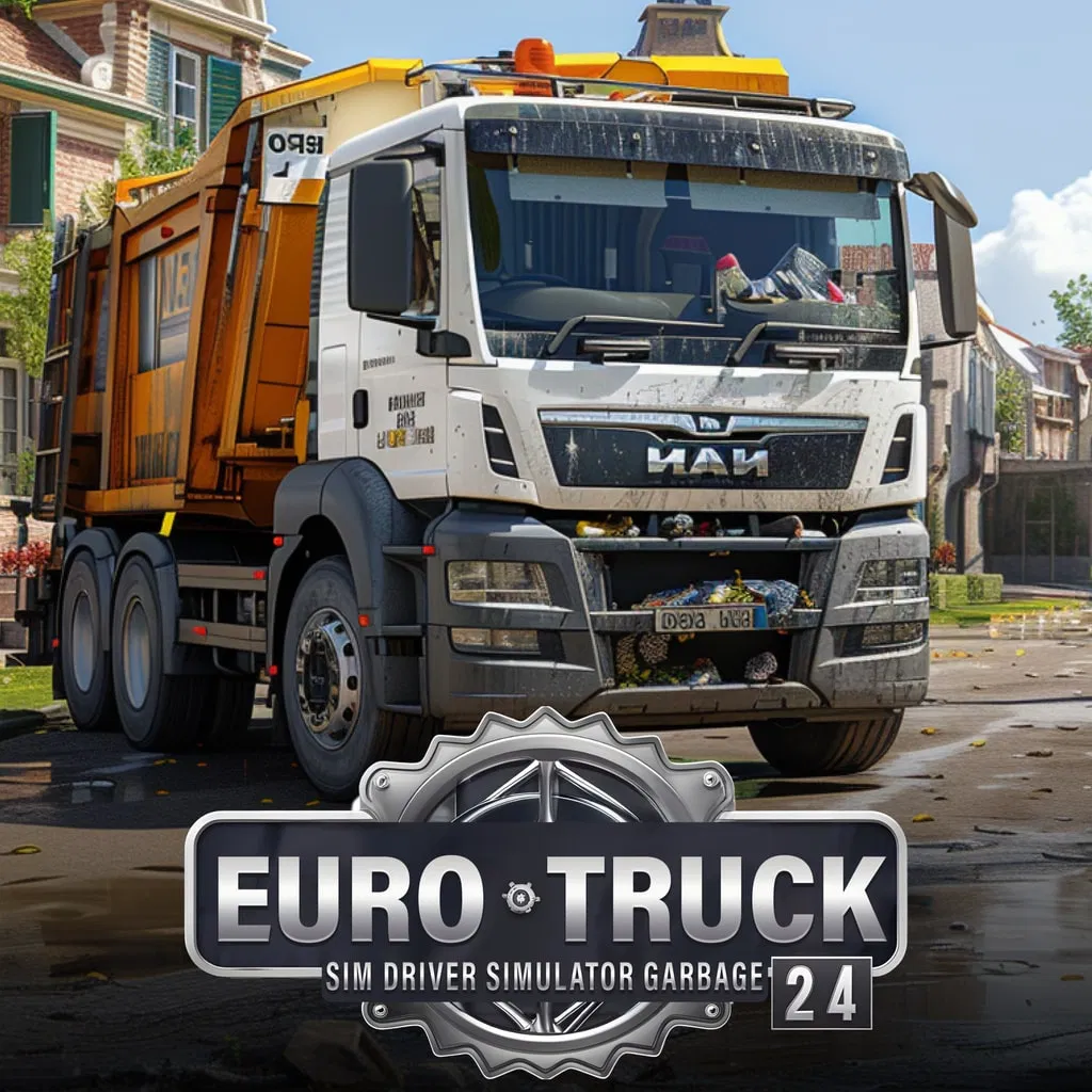 Euro Truck Sim Driver Simulator 24 - Garbage — скриншот
