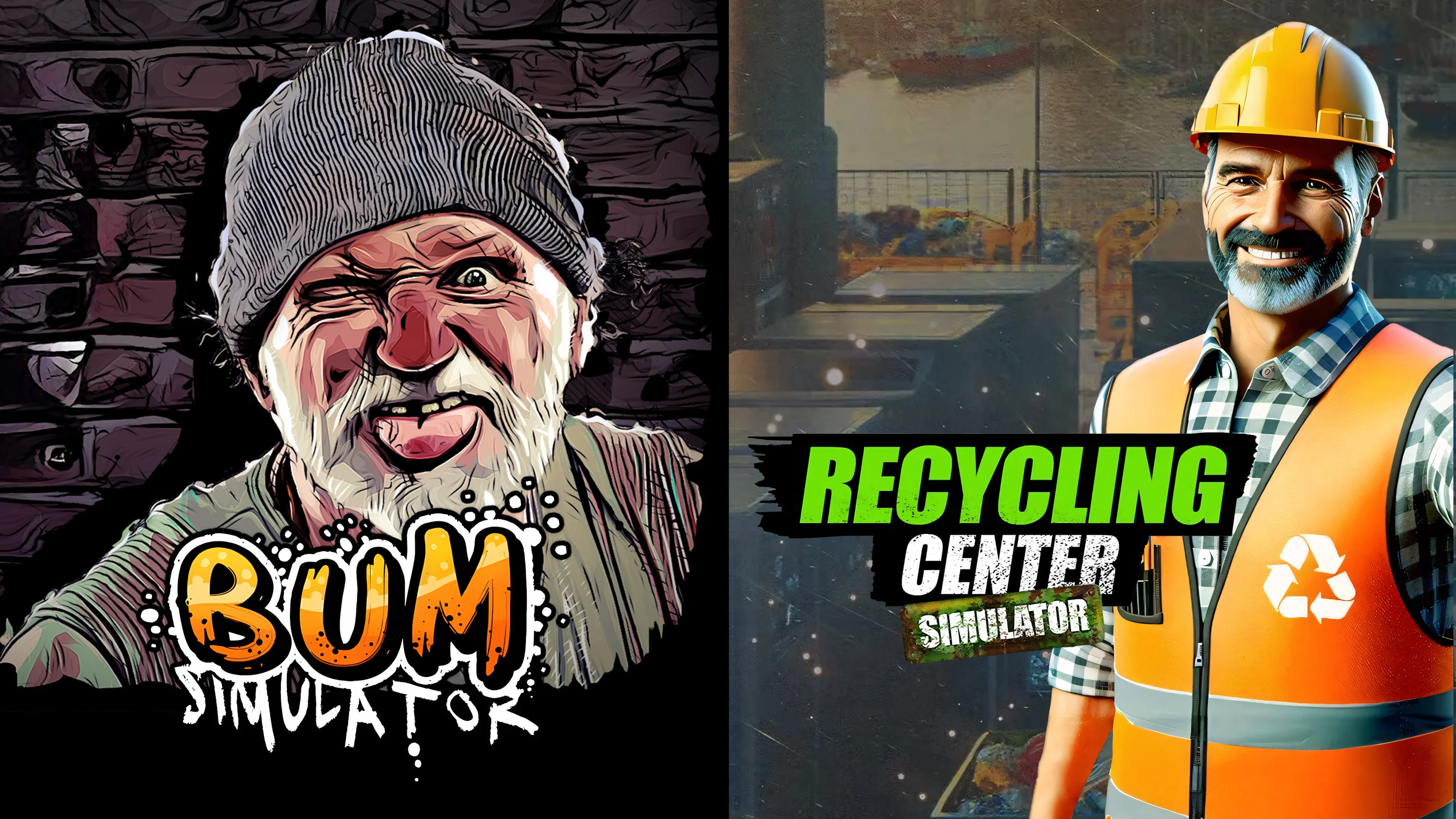 Recycling Center Simulator & Bum Simulator — скриншот