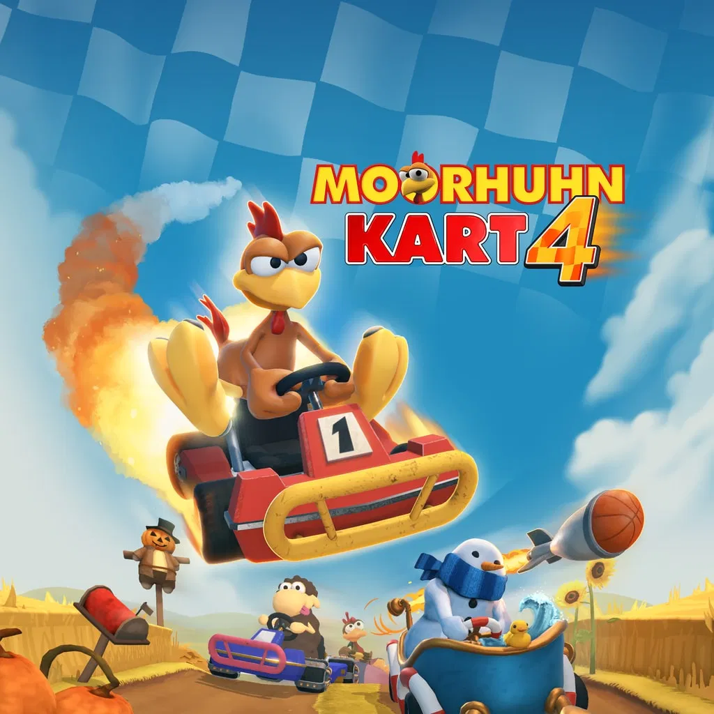 Moorhuhn Kart 4 — скриншот
