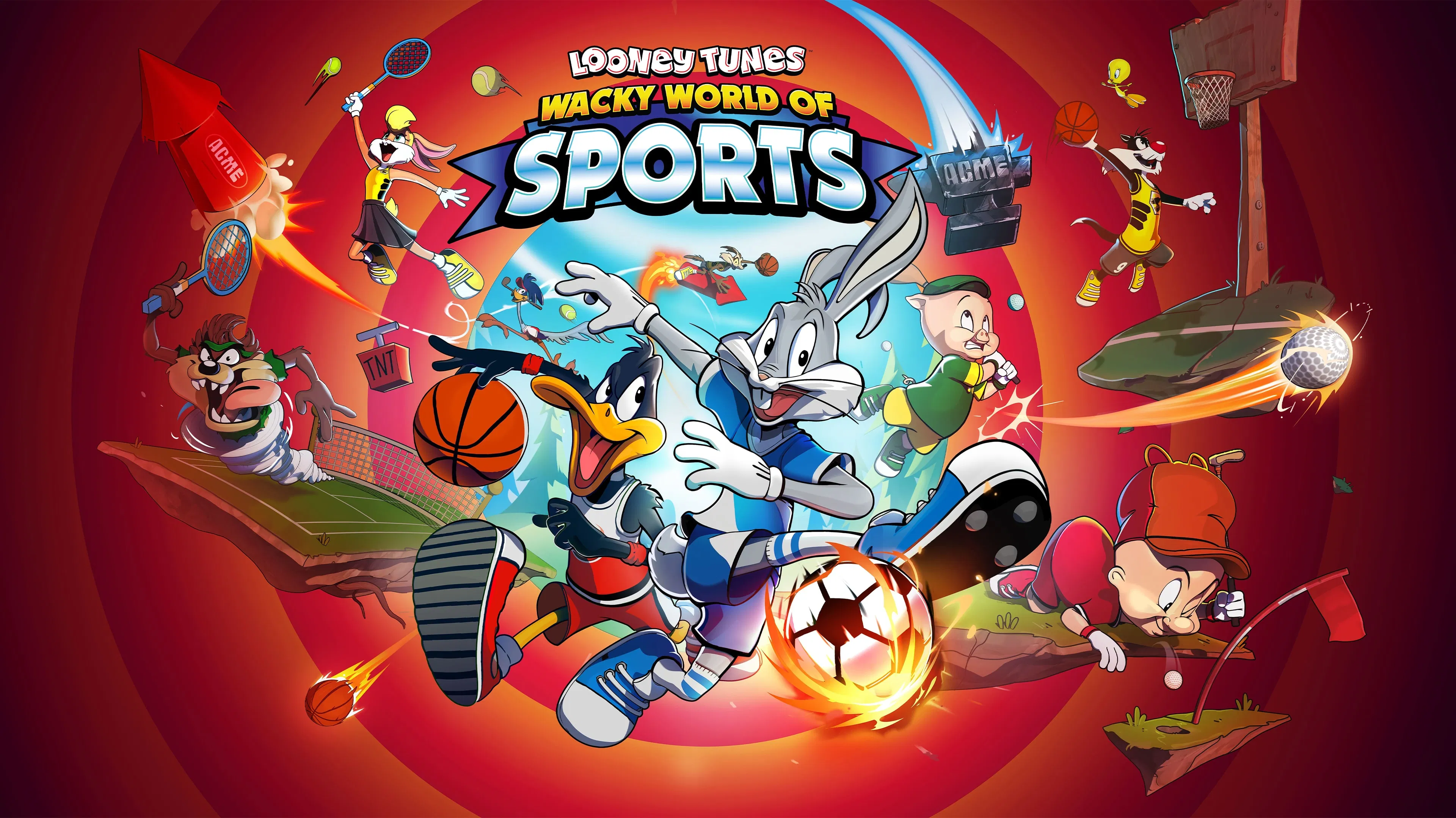 Looney Tunes: Wacky World of Sports — скриншот