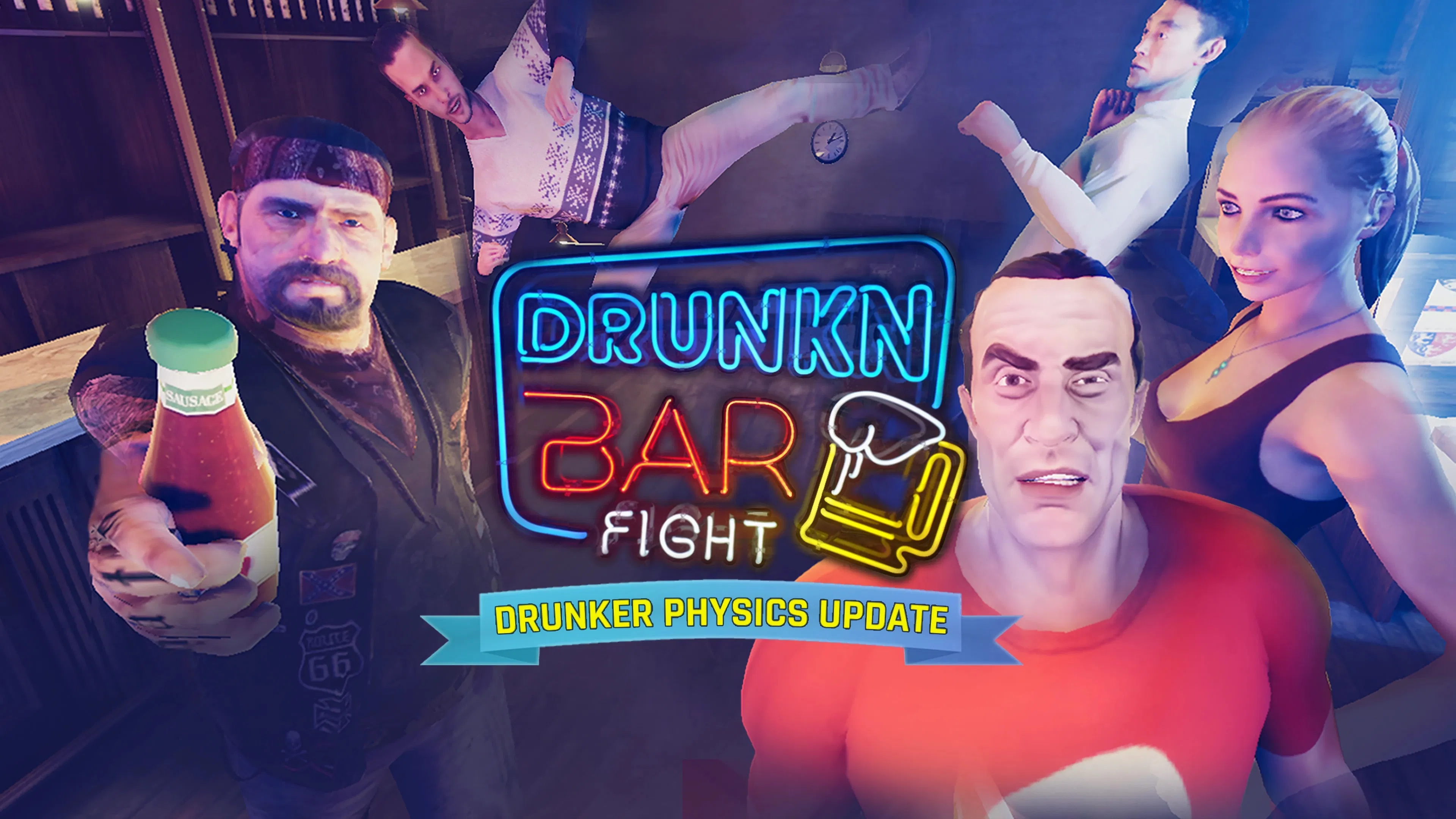 Drunkn Bar Fight — скриншот