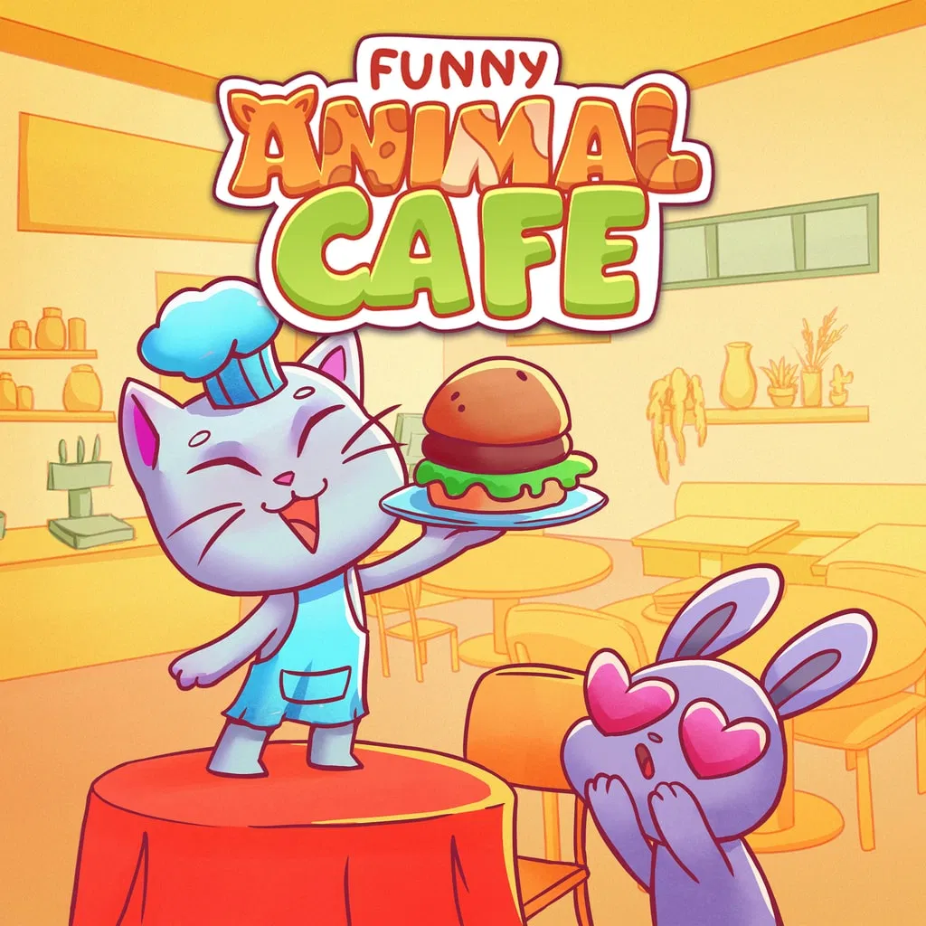 Funny Animal Cafe — скриншот