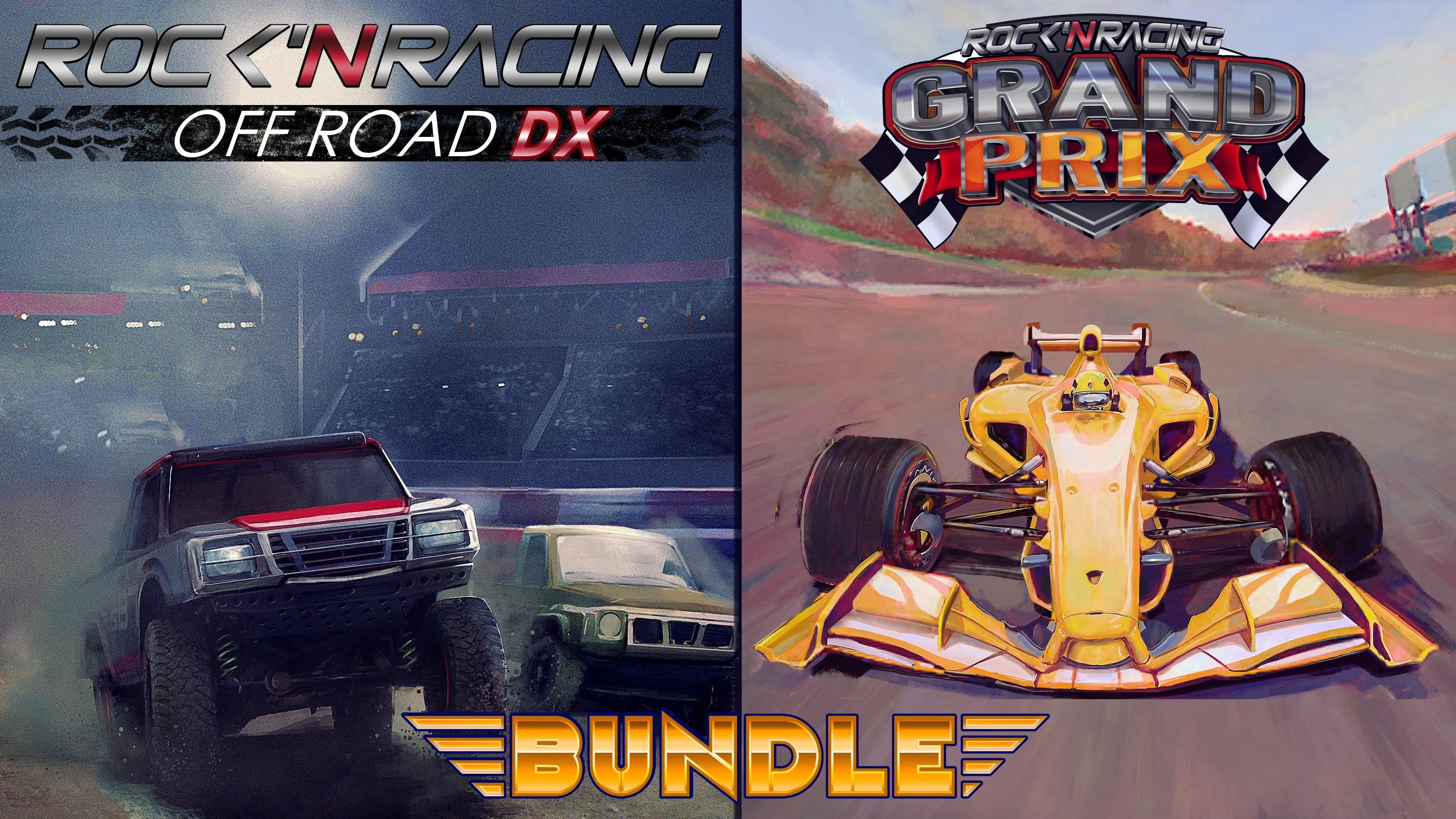Rock'N Racing Off Road DX — скриншот