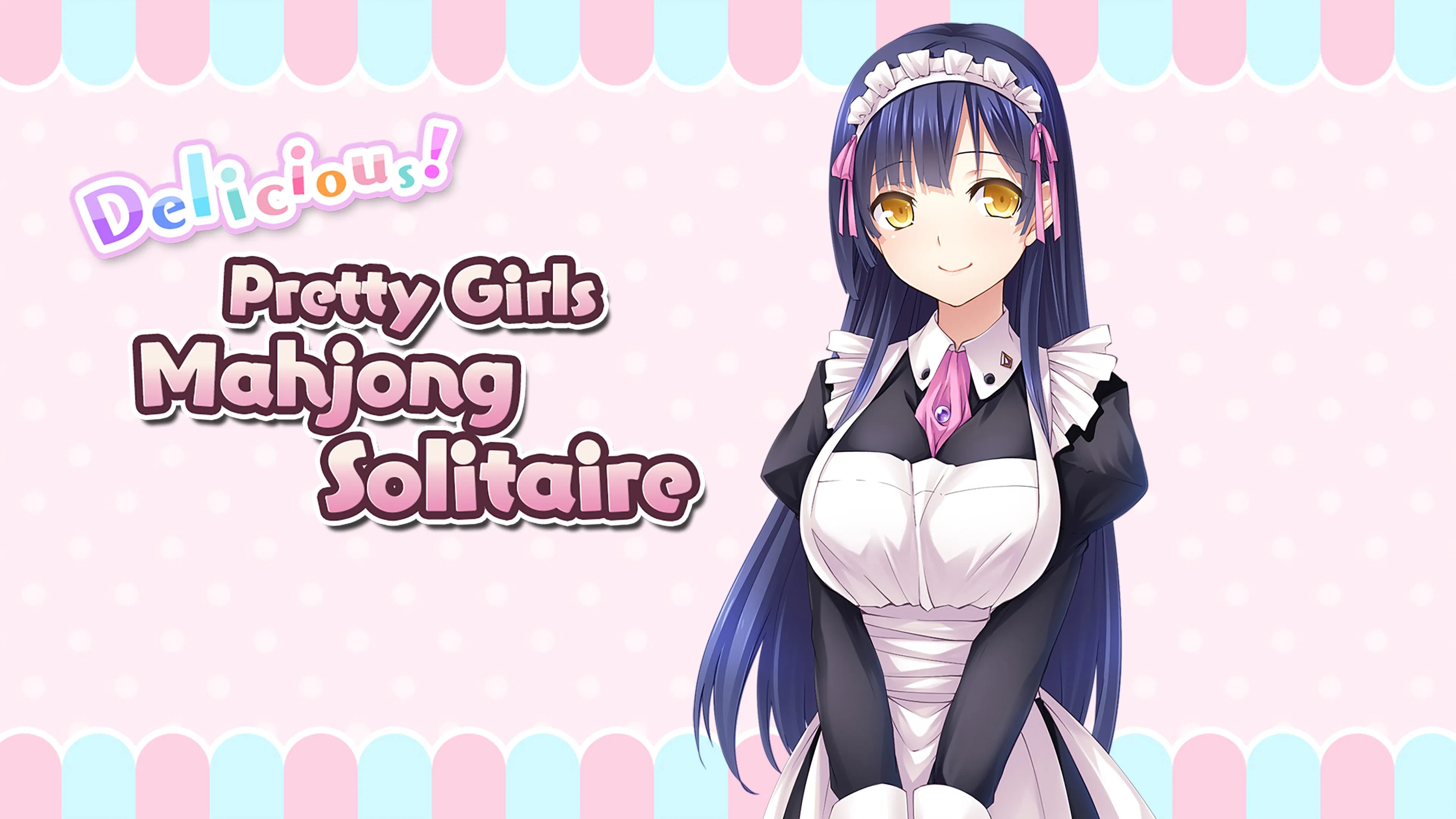 Delicious! Pretty Girls Mahjong Solitaire — скриншот
