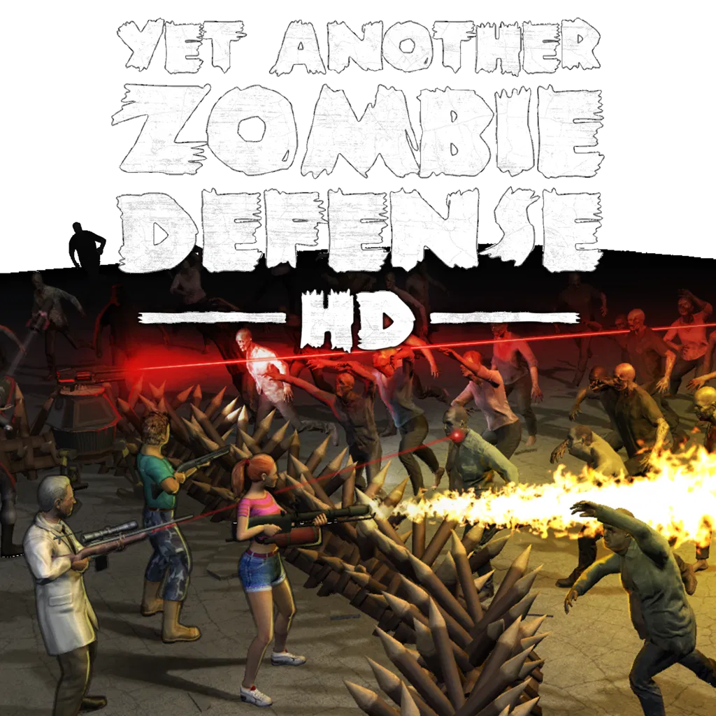 Yet Another Zombie Defense HD — скриншот