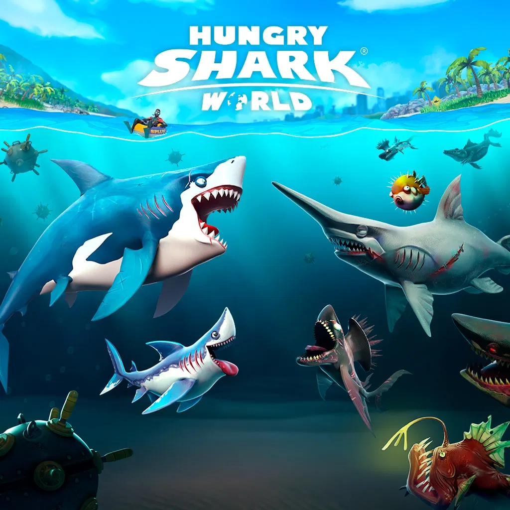 Hungry Shark® World — скриншот