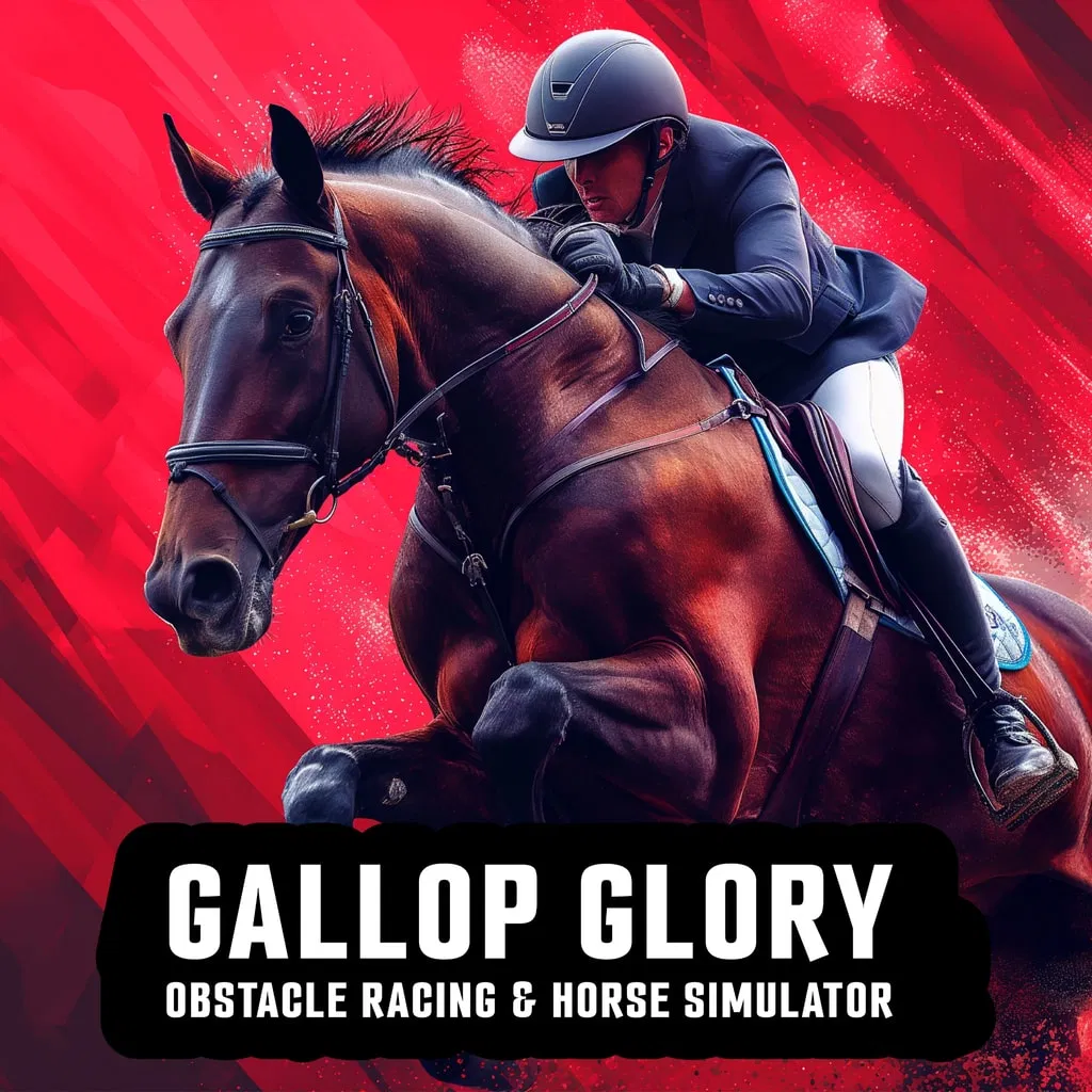 Gallop Glory: Obstacle Racing & Horse Simulator — скриншот