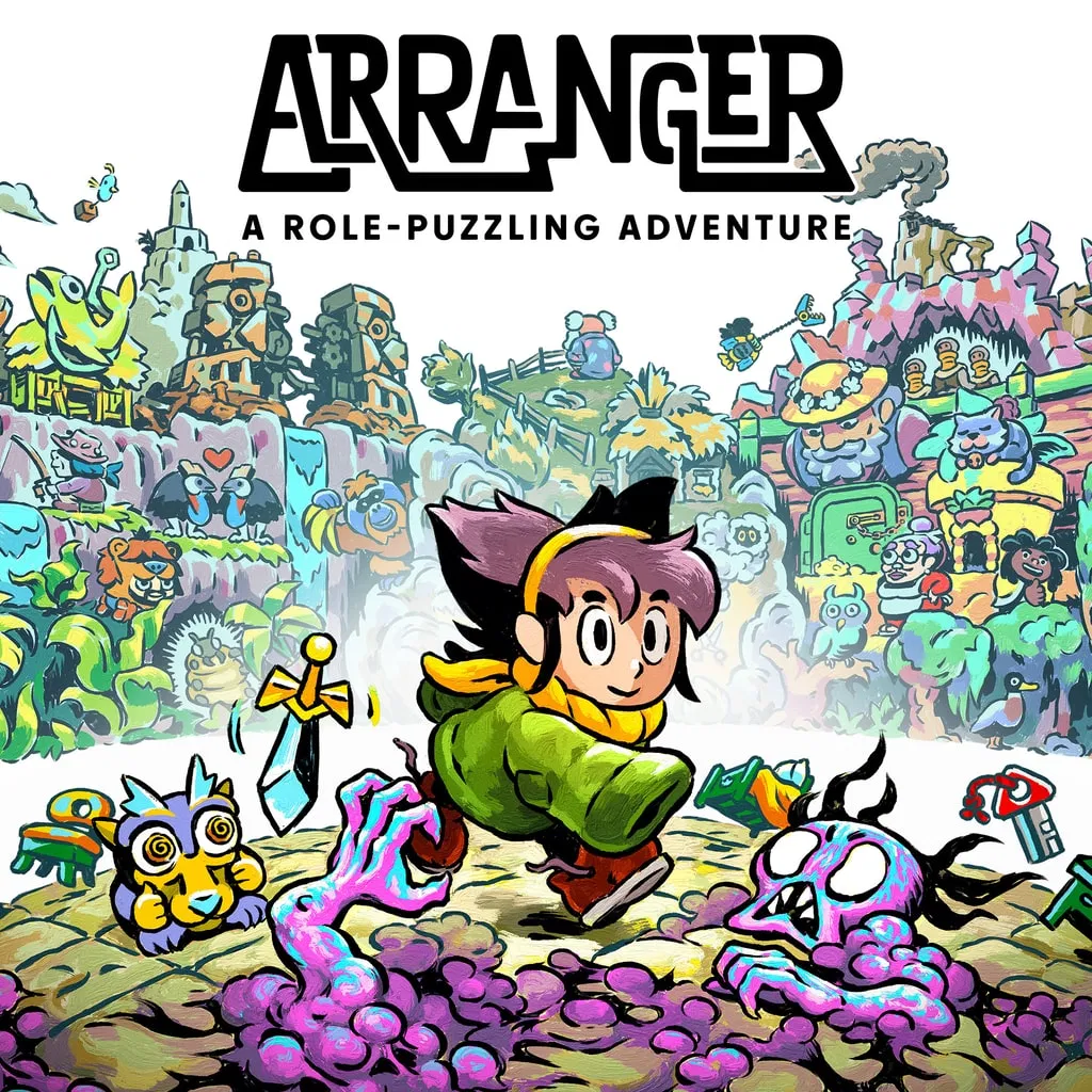 Arranger: A Role-Puzzling Adventure — скриншот