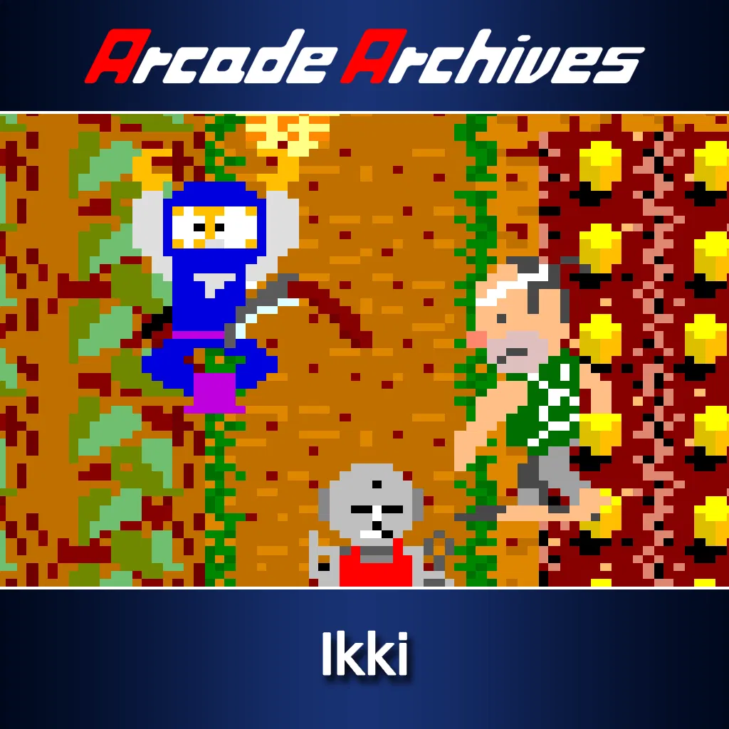Arcade Archives Ikki — скриншот