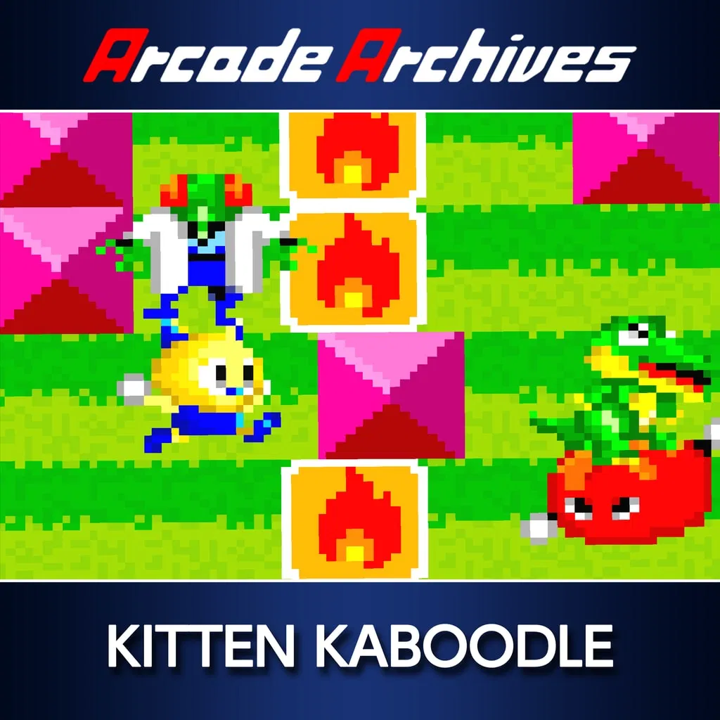 Arcade Archives KITTEN KABOODLE — скриншот