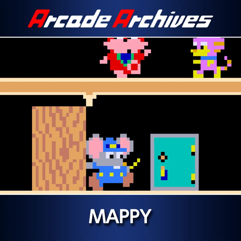 Arcade Archives MAPPY — скриншот
