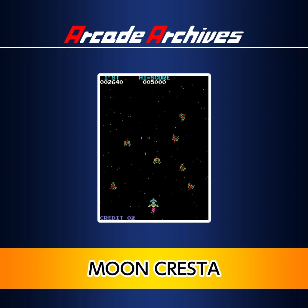 Arcade Archives MOON CRESTA — скриншот