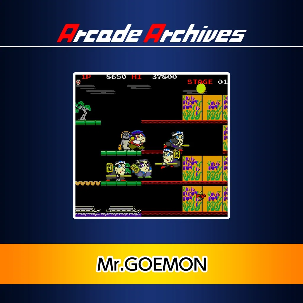 Arcade Archives Mr.GOEMON — скриншот