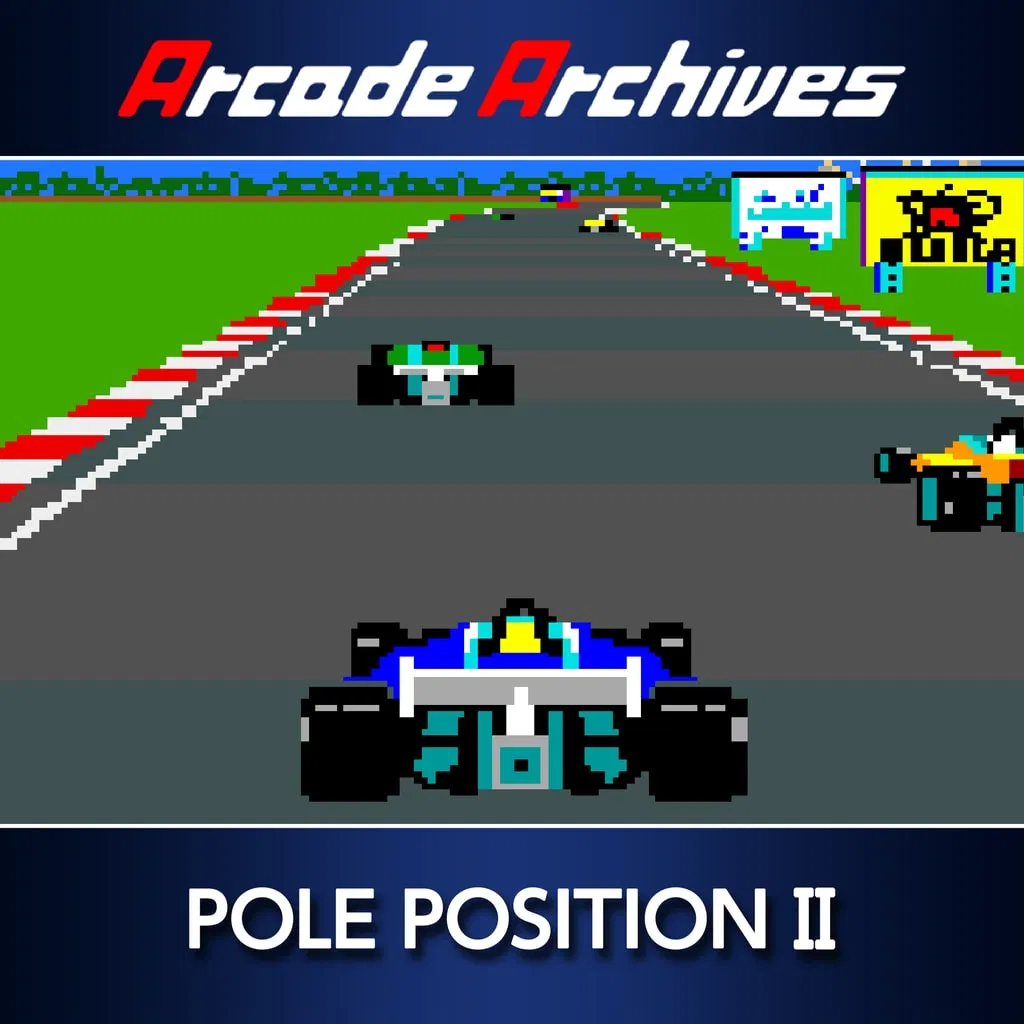 Arcade Archives POLE POSITION II — скриншот