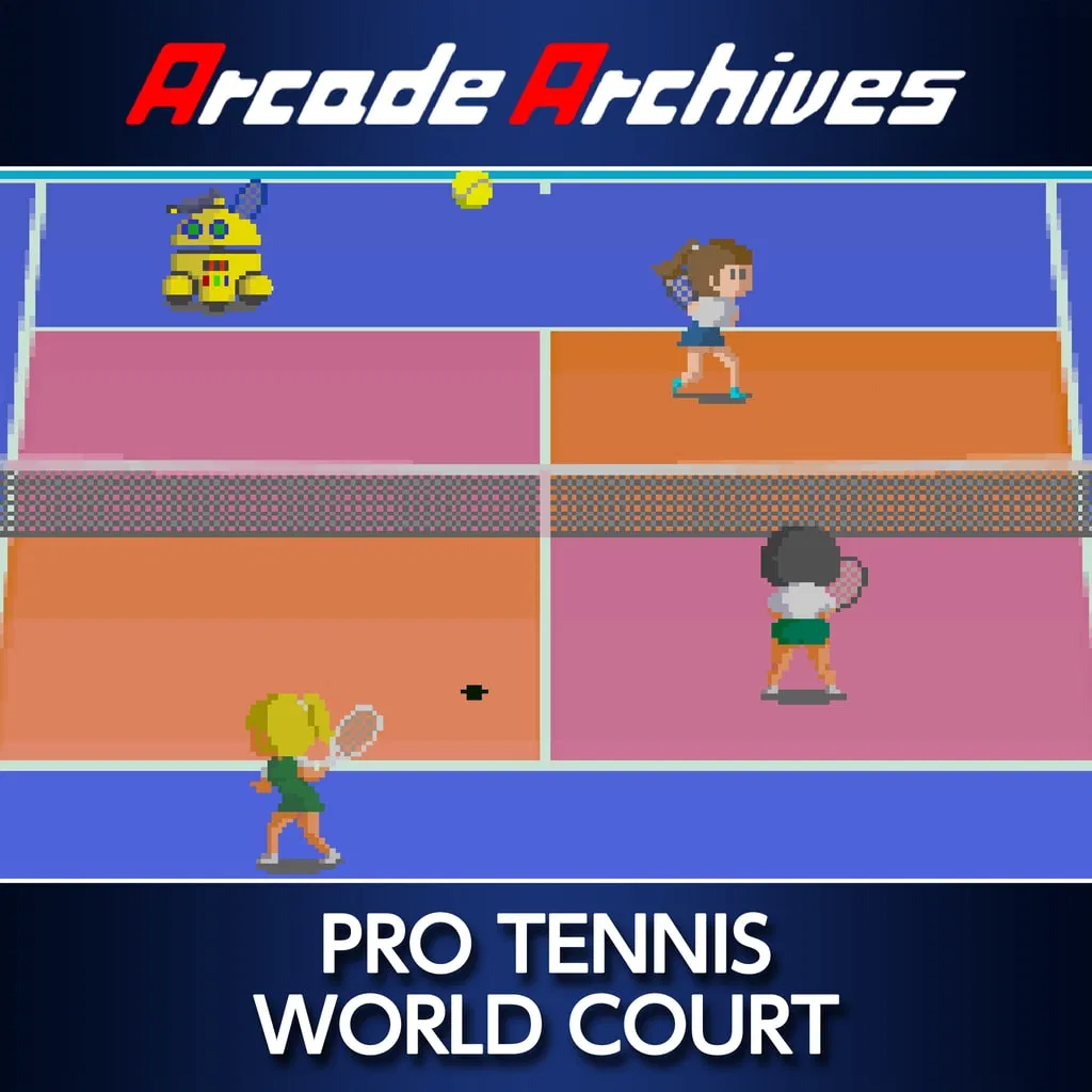 Arcade Archives PRO TENNIS WORLD COURT — скриншот