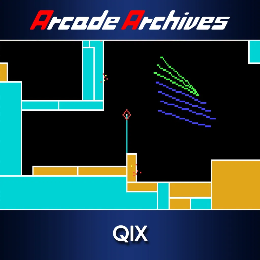Arcade Archives QIX — скриншот