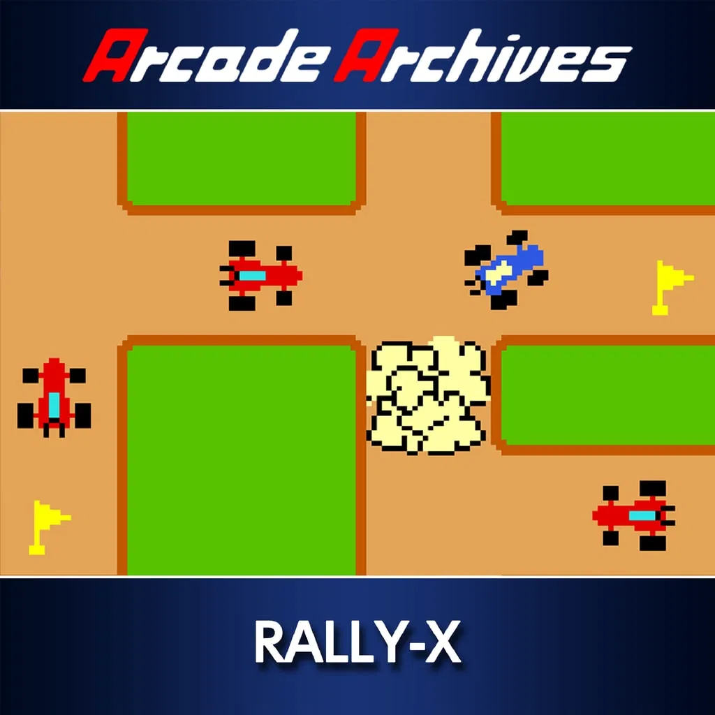 Arcade Archives RALLY X — скриншот