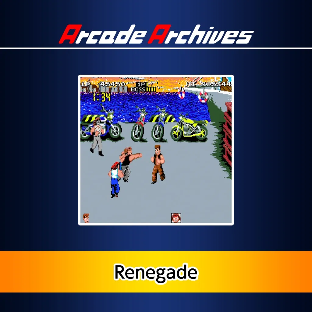 Arcade Archives Renegade — скриншот