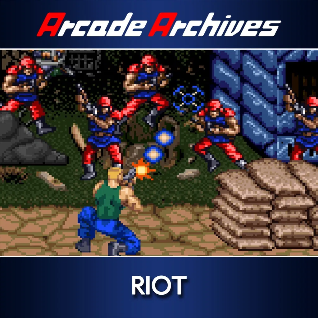 Arcade Archives RIOT — скриншот