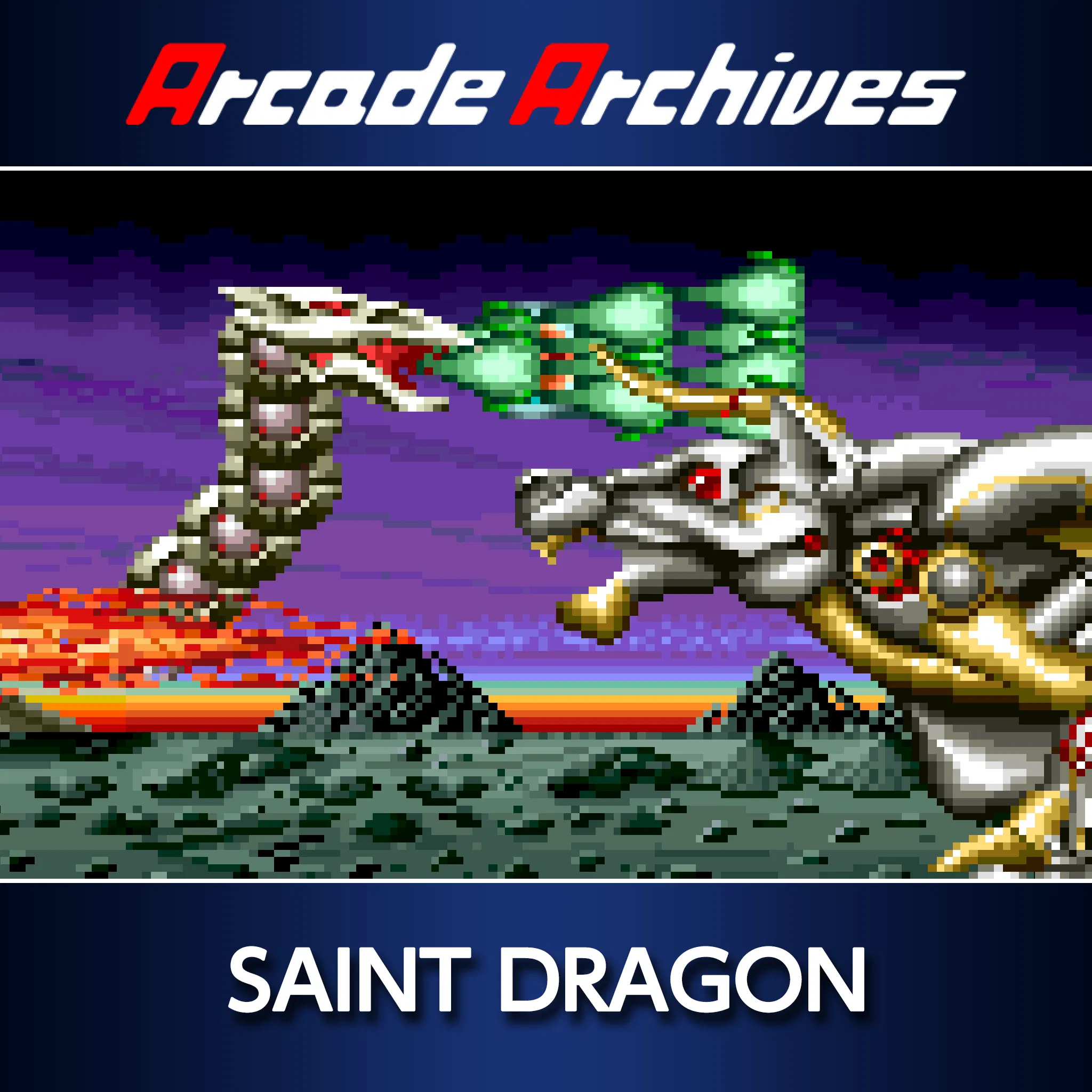 Arcade Archives SAINT DRAGON — скриншот
