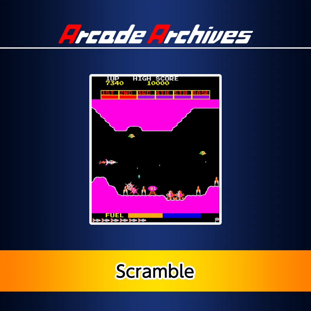 Arcade Archives Scramble — скриншот