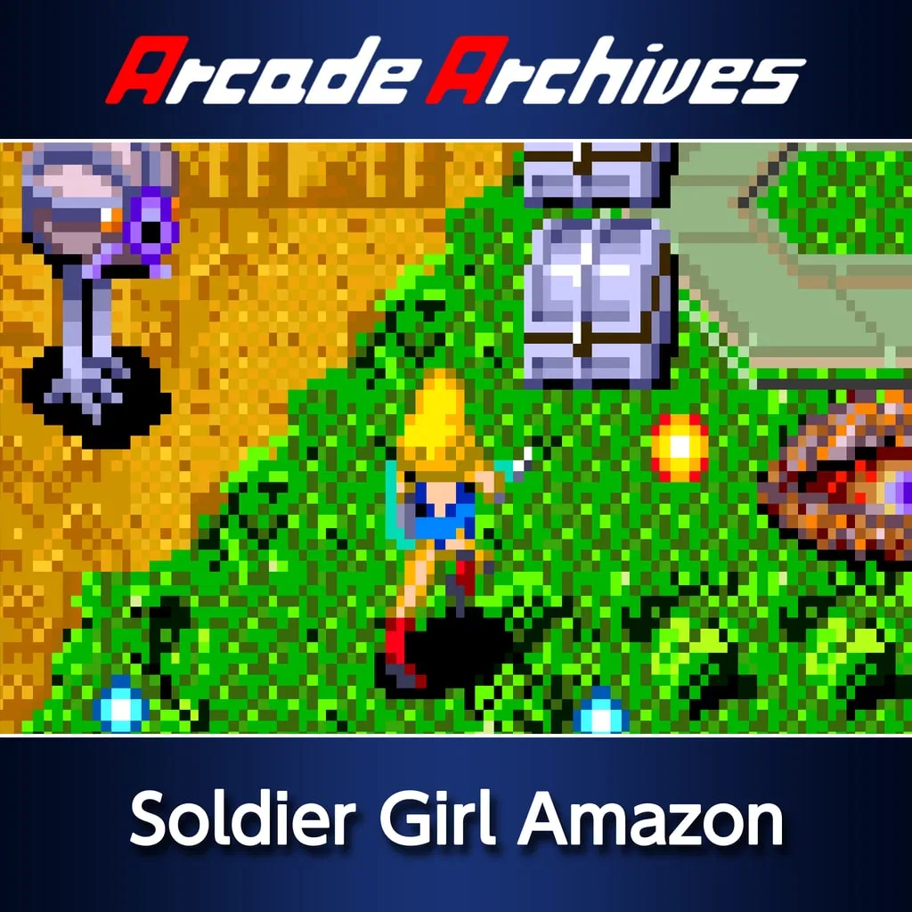 Arcade Archives Soldier Girl Amazon — скриншот