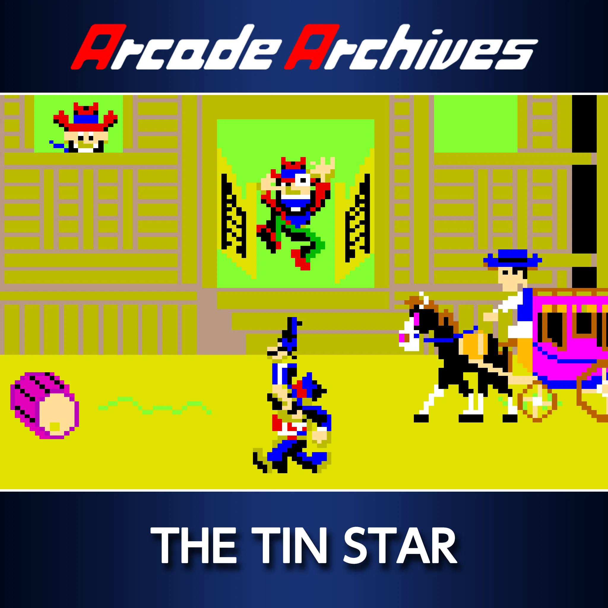 Arcade Archives THE TIN STAR — скриншот