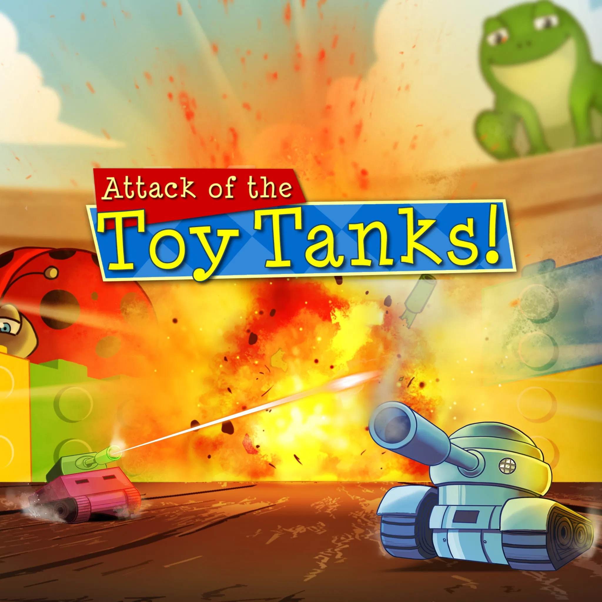 Attack of the Toy Tanks — скриншот