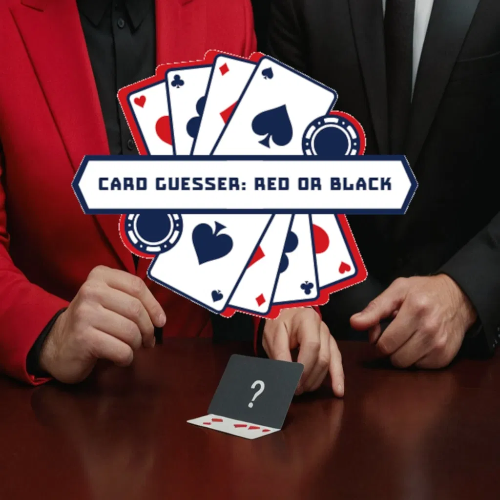 Card Guesser: Red or Black — скриншот