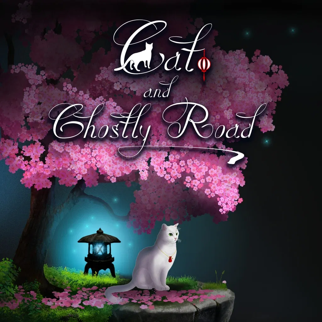 Cat and Ghostly Road — скриншот