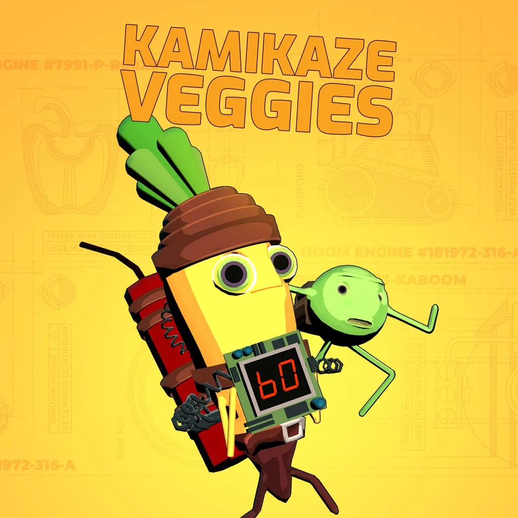 Kamikaze Veggies — скриншот