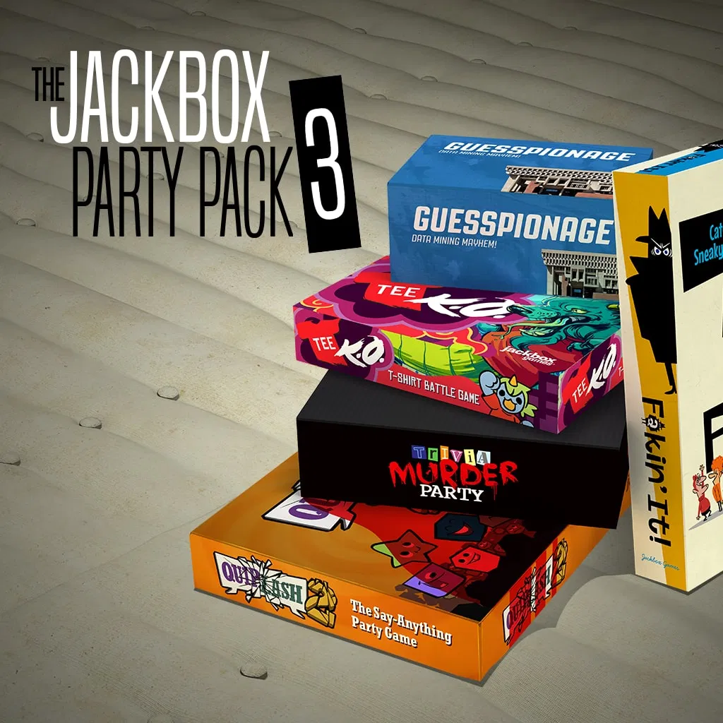 Обложка игры The Jackbox Party Pack 3 для PS5