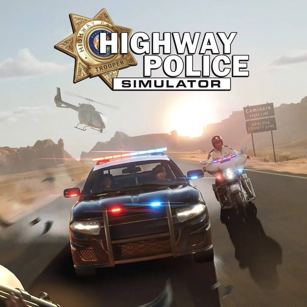 Highway Police Simulator — скриншот
