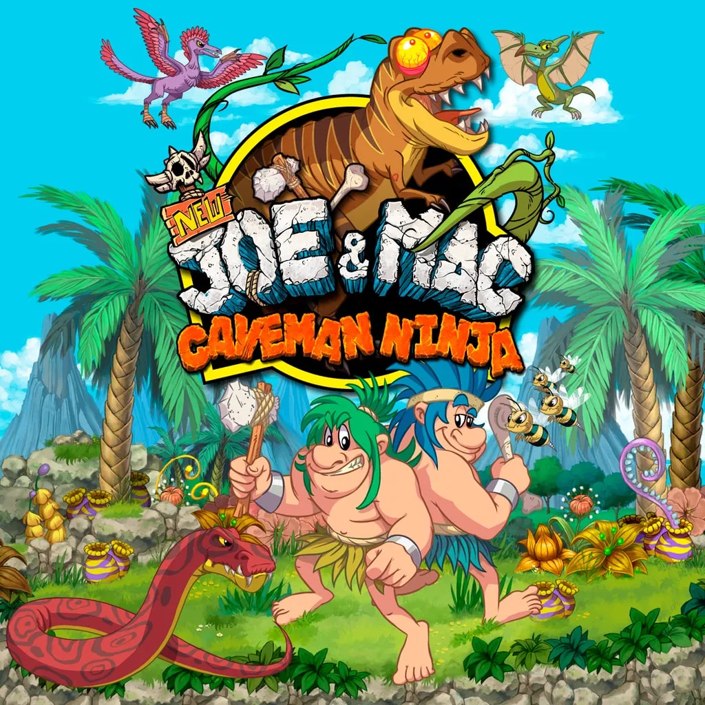 NEW Joe & Mac - Caveman Ninja — скриншот