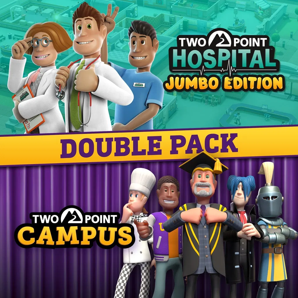 Two Point Hospital and Two Point Campus Double Pack PS4 & PS5 — скриншот