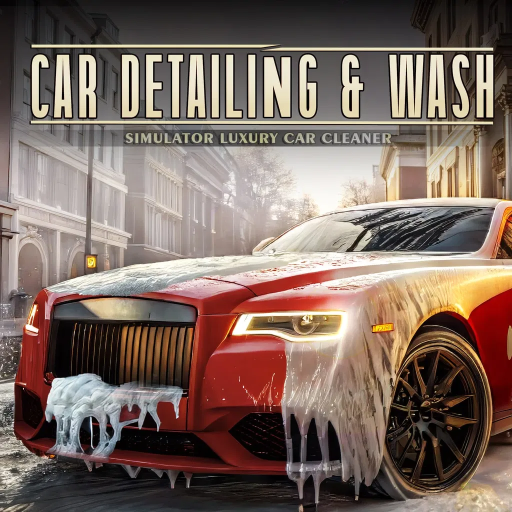 Обложка игры Car Detailing & Wash Simulator : Luxury Car Cleaner для PS4