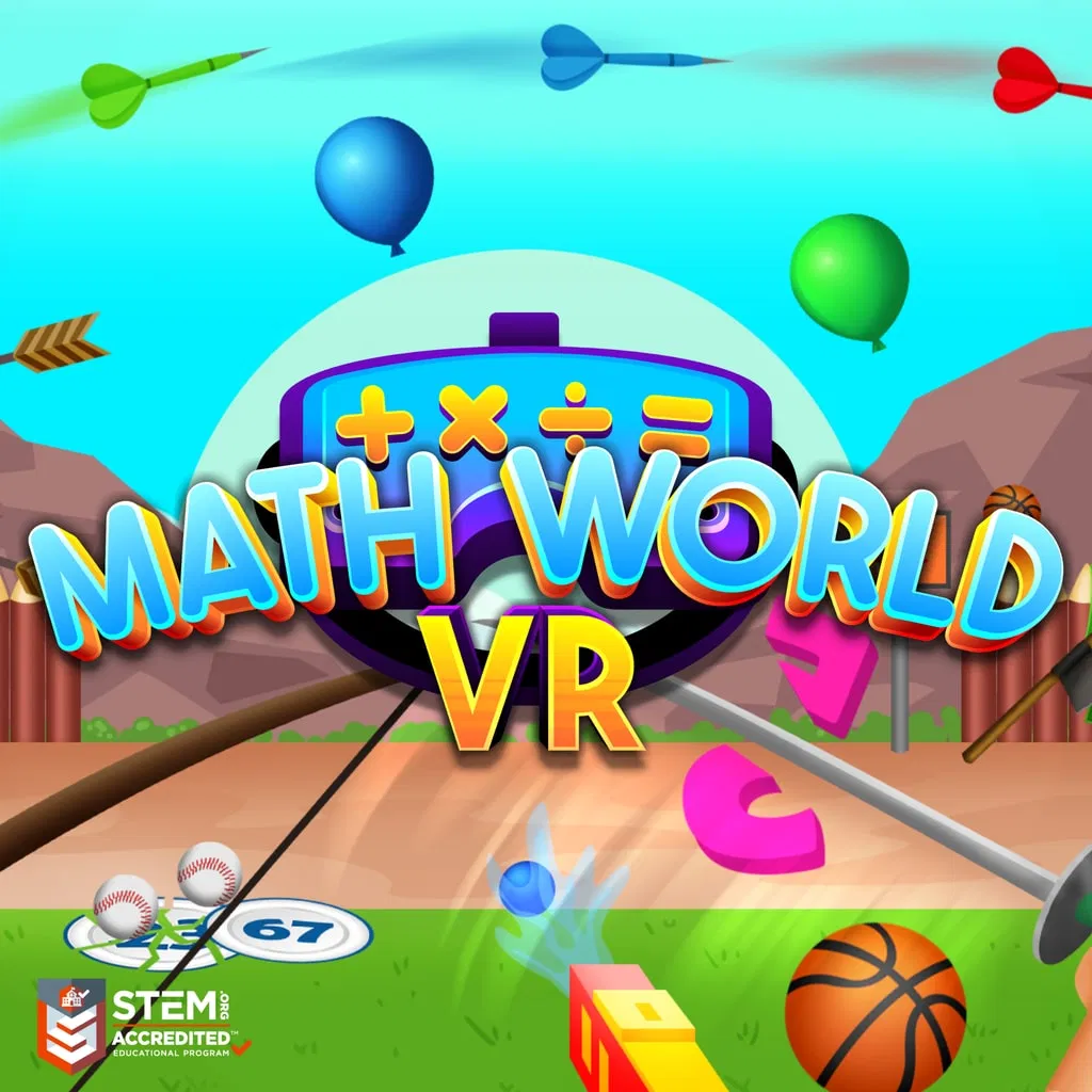 Обложка игры Математический мир VR для PS5