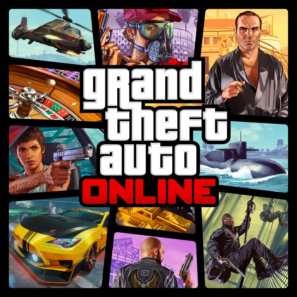 Обложка игры Grand Theft Auto Online (PlayStation®5) для PS5