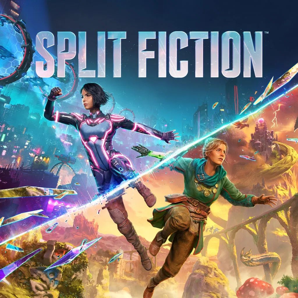 Обложка игры Split Fiction для PS5