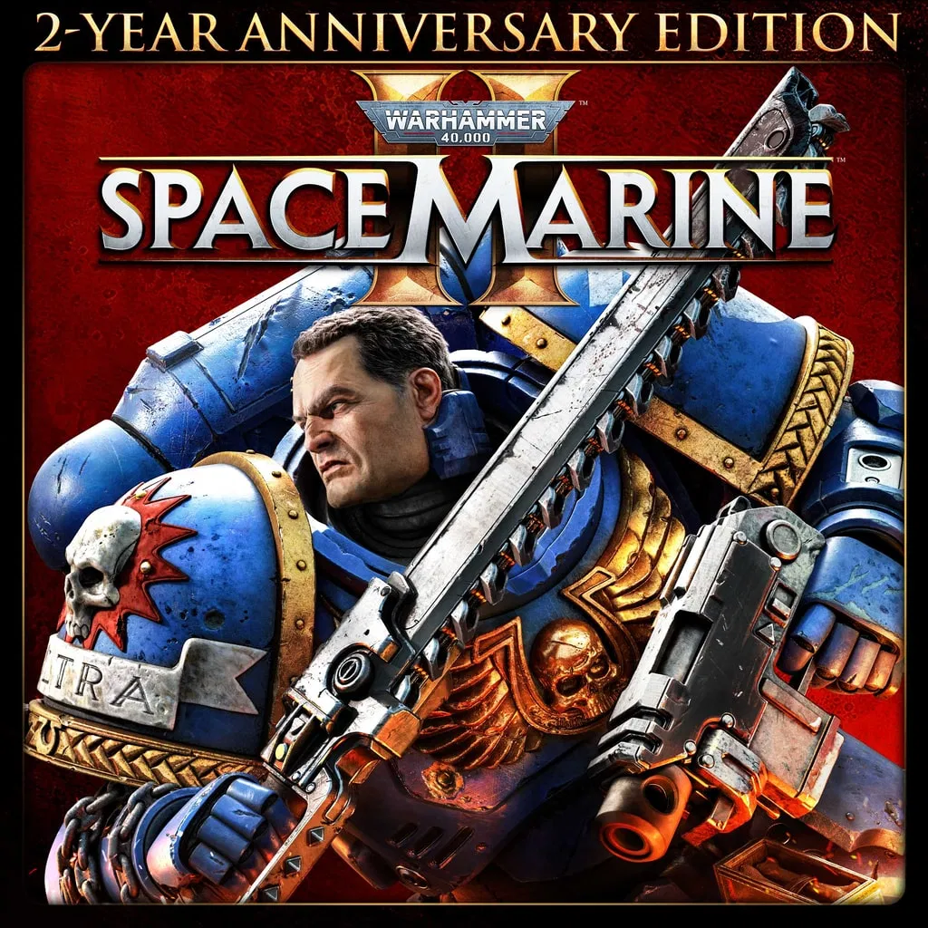 Обложка игры Warhammer 40,000: Space Marine 2 - 2-Year Anniversary Edition для PS5