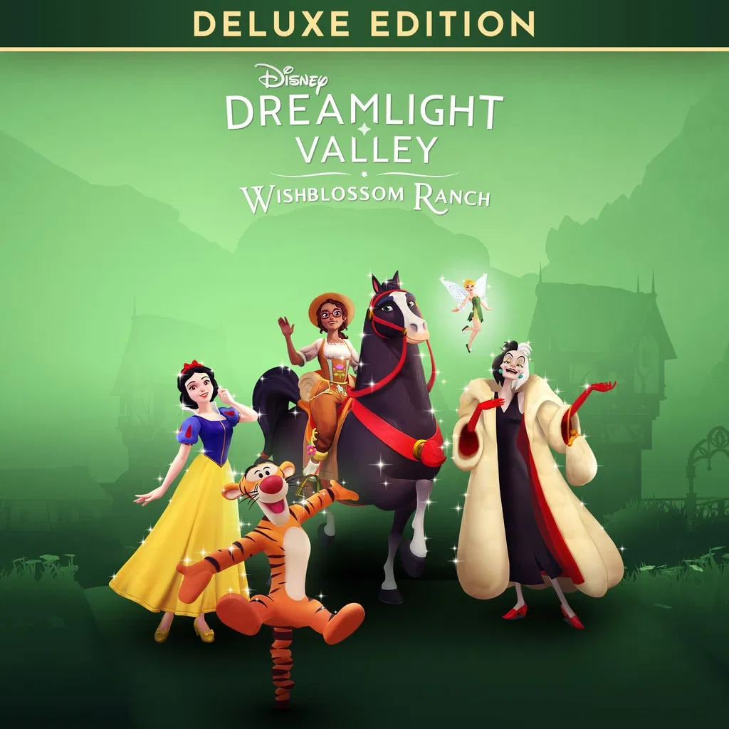 Обложка игры Disney Dreamlight Valley: Wishblossom Ranch — Deluxe Edition для PS5