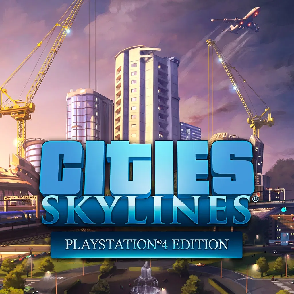 Обложка игры Cities: Skylines для PS4