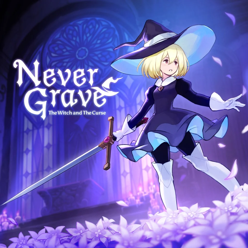 Обложка игры Never Grave: The Witch and The Curse（PS5 & PS4） для PS5
