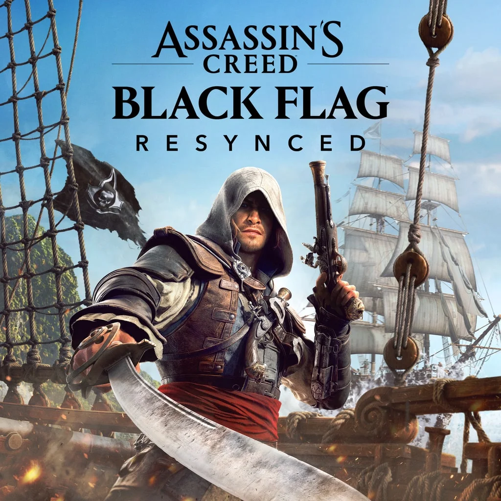 Обложка игры Assassin's Creed Black Flag Resynced для PS5